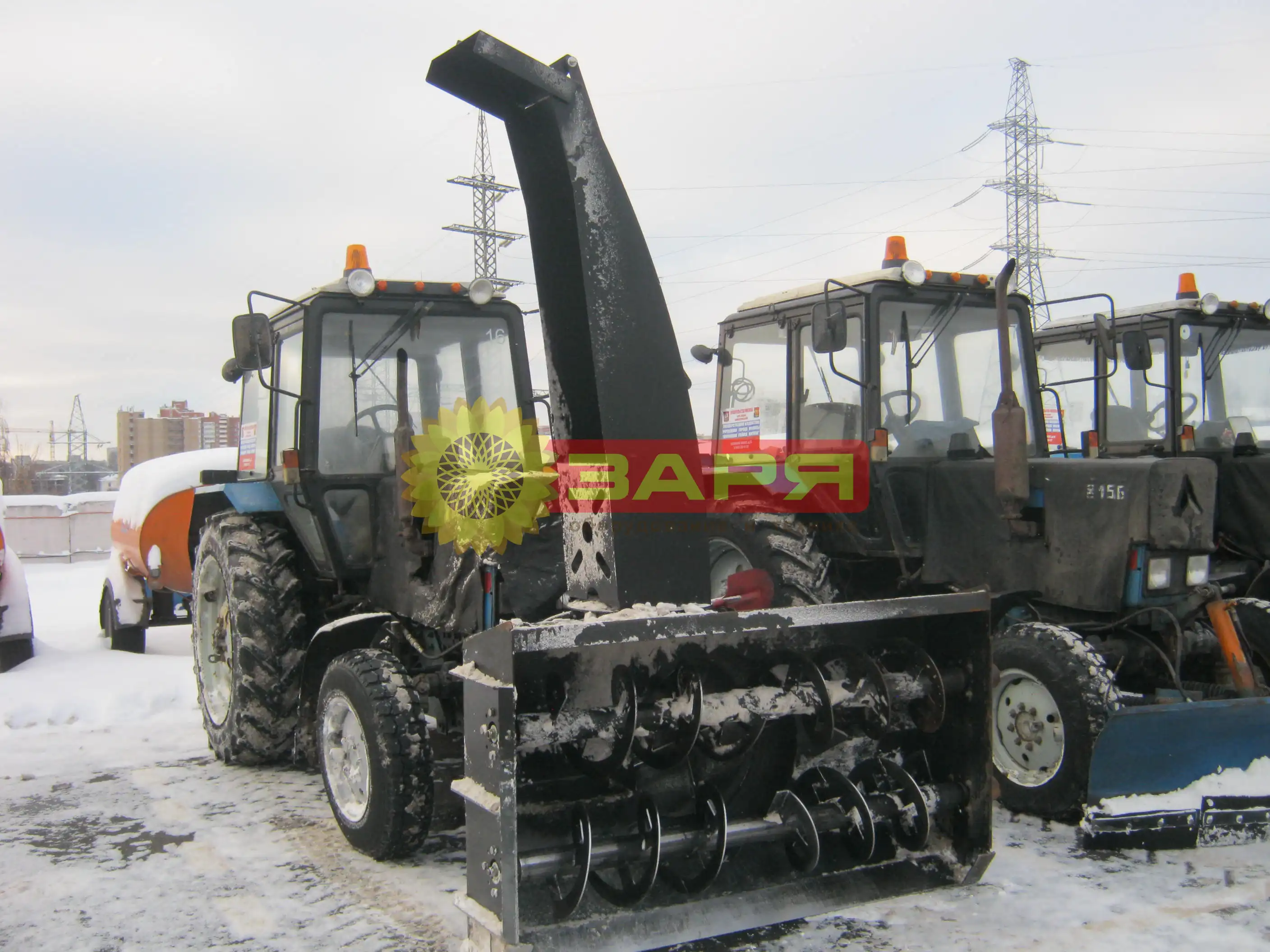 Двухшнековый снегометатель СШ-2500
