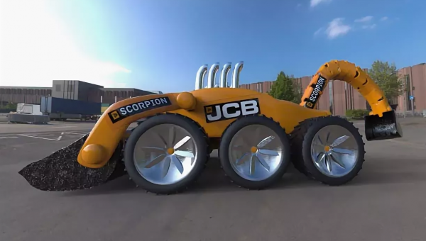 JCB определила, как будет выглядеть экскаватор 2073 года выпуска