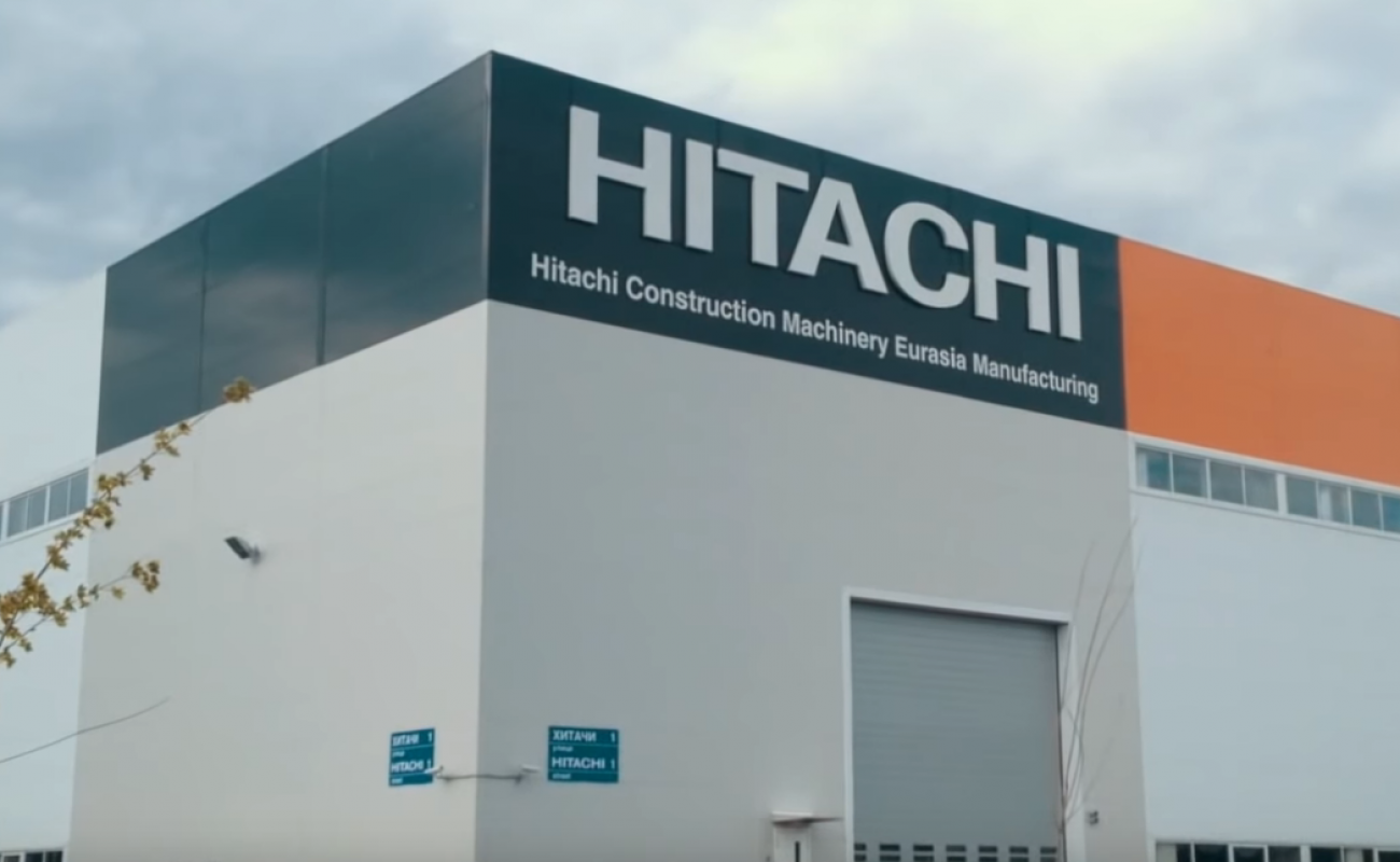 Завод Hitachi в России локализировал очередной этап производства экскаваторов