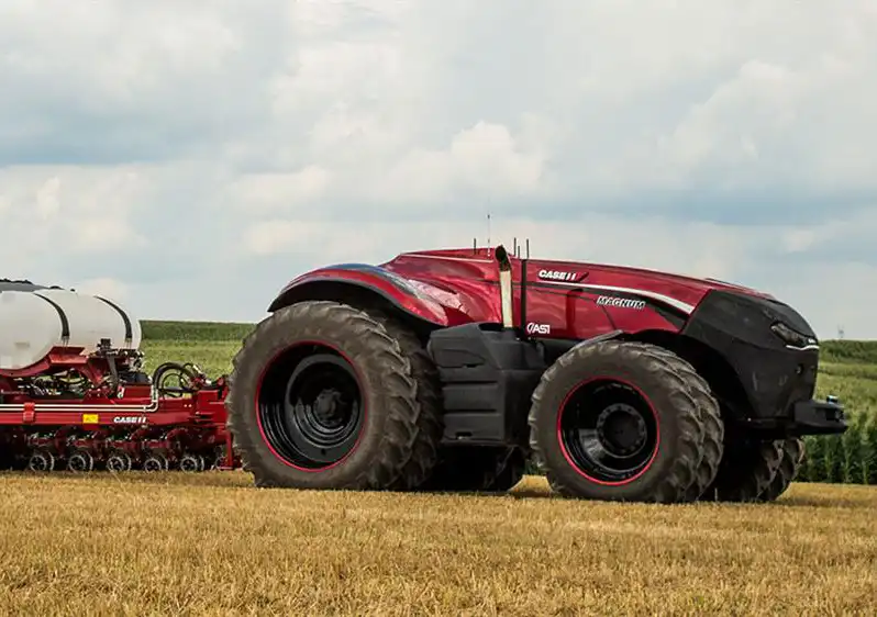 Трактор Case IH Autonomous Concept Vehicle с автопилотом