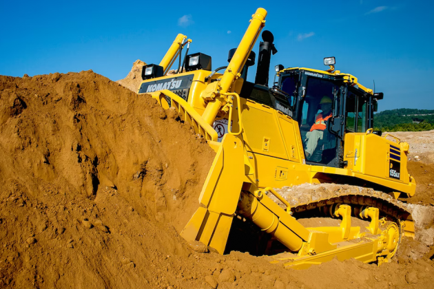 Новая спецтехника Komatsu с помощью системы IMC может перенастраиваться оператором на ходу для решения различных задач